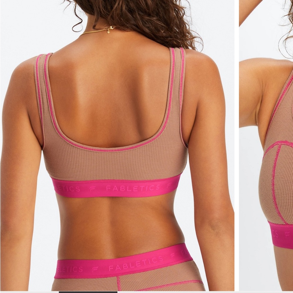 Fabletics Waffle Bra - Picture 3 of 3